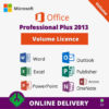 Microsoft Office Professional Plus 2013 Volume Licence